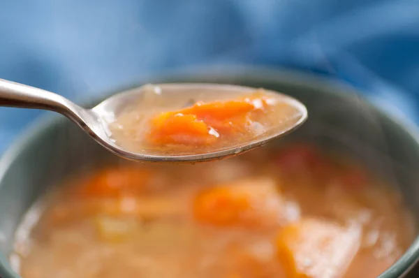 Closeup Shot Jigg Dinner Maritime Boiled Pork Vegetable Soup — Stock Photo, Image