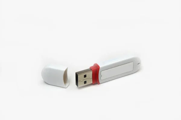 Portable Usb Pen Drive Data Storage Transfer — Stock Photo, Image