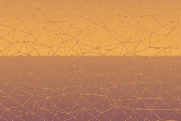 Ein Abstrakter Farbenfroher Hintergrund Mit Hellorangefarbenem Geometrischem Muster — Stockfoto