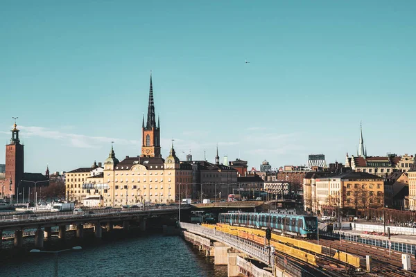 瑞典斯德哥尔摩市的一张美丽的照片 — 图库照片