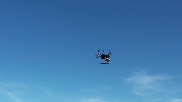 Beelden Van Een Drone Lucht Filmend Overdag — Stockvideo