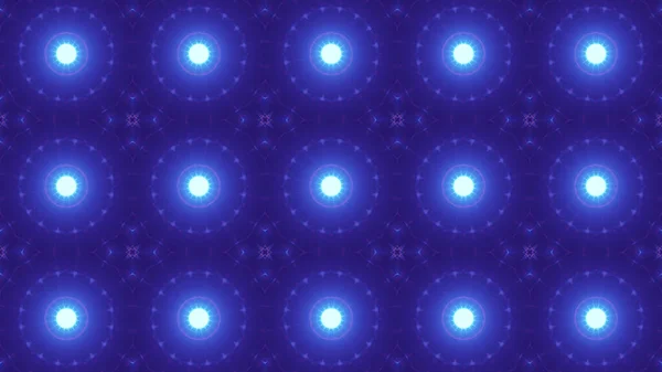 Візуалізація Безшовної Ілюстрації Калейдоскопа Яскраво Фіолетових Чорних Кольорах — стокове фото