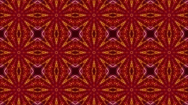 Seamless Pattern Vibrant Kaleidoscopic Illustration Bright Red Yellowcolors — Stock Photo, Image