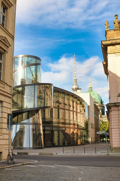 Berlin Mitte Berlin Központja Épületek Látnivalók — Stock Fotó