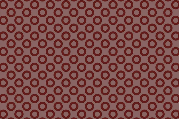 Sötét Vörös Körök Absztrakt Geometriai Háttere — Stock Fotó