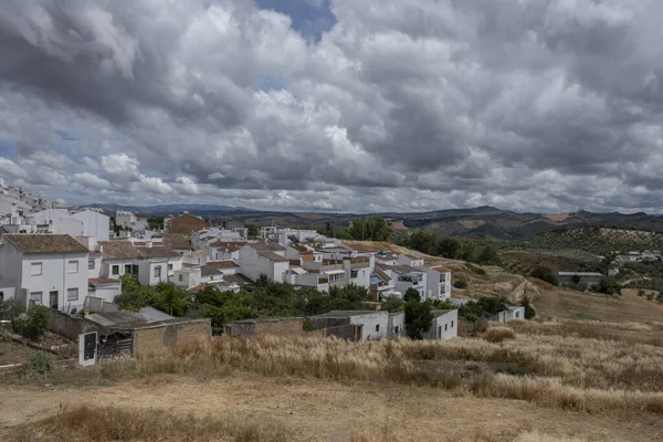 Olvera Spanien Juni 2021 Olvera Trevlig Stad Andalusien Beläget Provinsen — Stockfoto