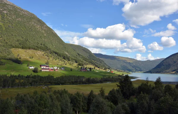 Beau Cliché Lac Dalavatnet Sogndal Norvège — Photo