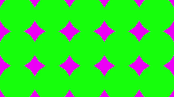 Rendering Seamless Pink Stars Green Background — Stock Photo, Image
