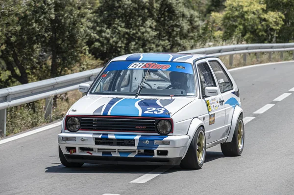 Barcelona Spain Jun 2021 Barcelona Spain June 2021 Volkswagen Golf — Stock Photo, Image