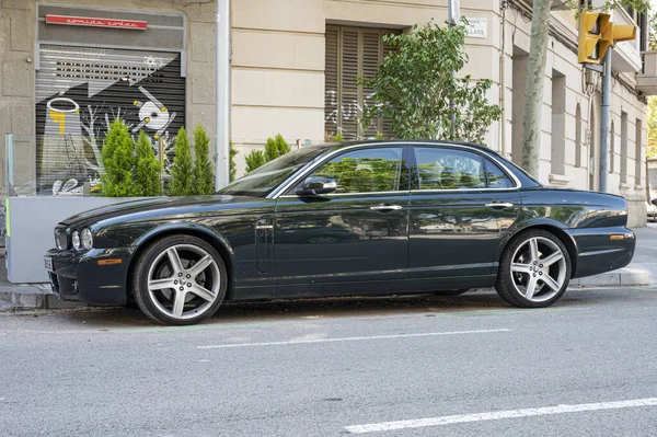 Barcelona España Junio 2021 Barcelona España Junio 2021 Coche Inglés —  Fotos de Stock