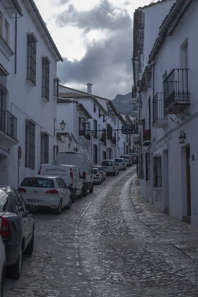 Grazalema Hiszpania Czerwca 2021 Grazalema Nicea Miasto Andaluzja Położony Prowincji — Zdjęcie stockowe