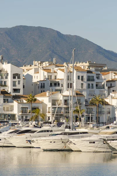 Spain Jan 2021 Puerto Banus Luxury Marina Port Nueva Andalucia — 스톡 사진