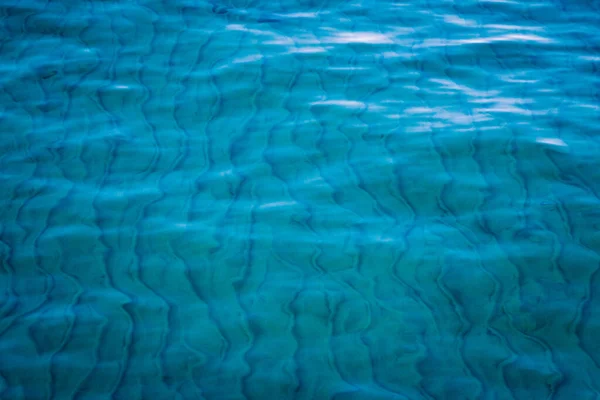 Γαλαζοπράσινα Νερά Της Θάλασσας — Φωτογραφία Αρχείου