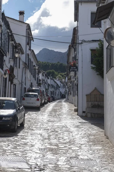 Grazalema Espanha Junho 2021 Grazalema Cidade Agradável Andaluzia Localizada Província — Fotografia de Stock