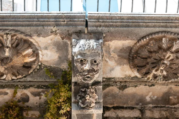 크로아티아 달마티아의 더러운 조각품의 — 스톡 사진