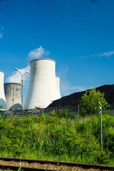 Laziska Gorne Poland Jun 2021 Laziska Power Plant City Laziska — Stock Photo, Image