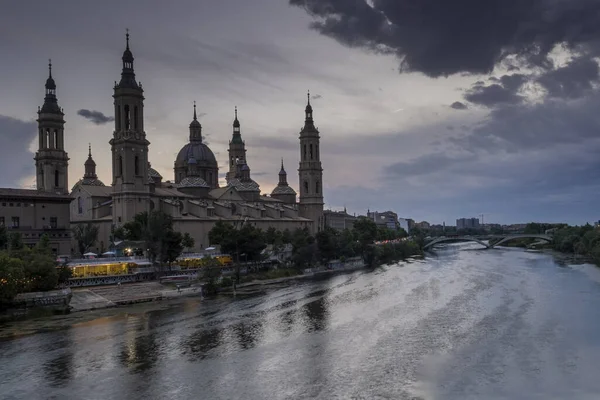 Zaragoza España Mayo 2021 Actualmente Cuenta Con Once Cúpulas Cubiertas — Foto de Stock