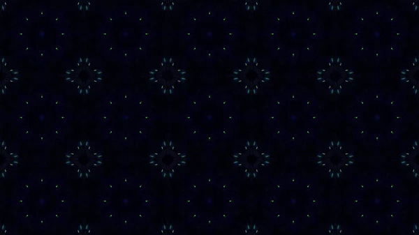 Illustration Dark Background Glowing Dots Geometric Shapes Seamless Pattern — Stock Photo, Image