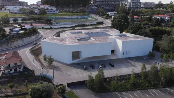 Primer Plano Del Edificio Altice Call Center Santo Tirso Portugal — Foto de Stock