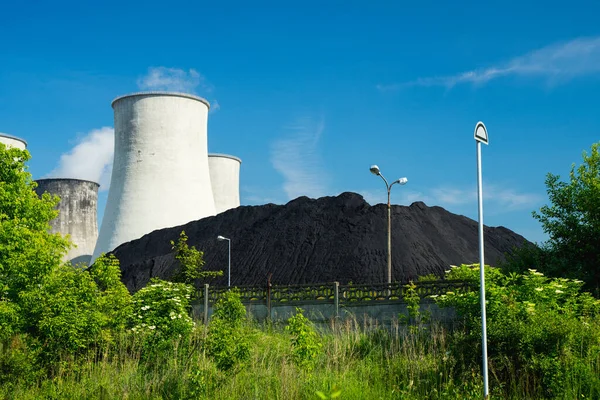 Laziska Gorne Poland Jun 2021 Laziska Power Plant City Laziska — Stock Photo, Image