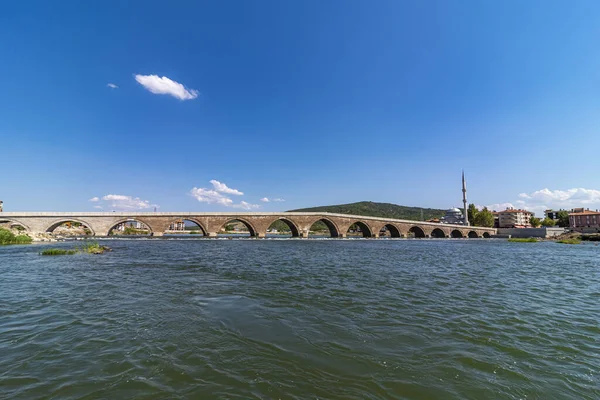 Das Wahrzeichen Der Koyunbaba Brücke Corum Türkei — Stockfoto