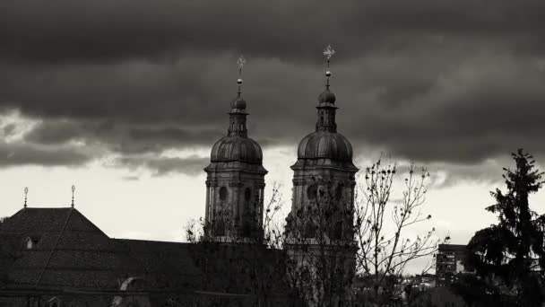 Iglesia Santa Trinidad Ciudad Capital Del Estado Las Ciudades Más — Vídeos de Stock