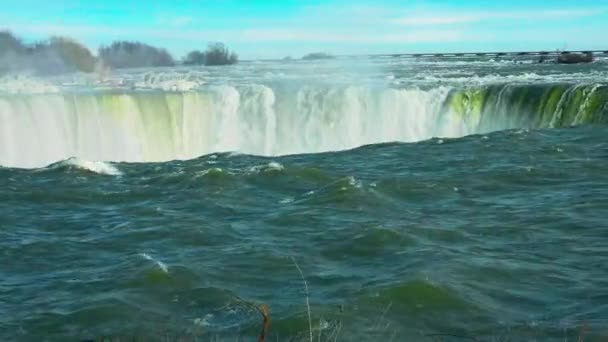 Cascate Del Niagara Nuova Zelanda — Video Stock