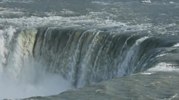 Belle Cascade Dans Forêt — Video