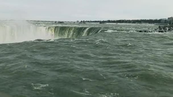 Niagara Falls Iceland Usa — Video Stock