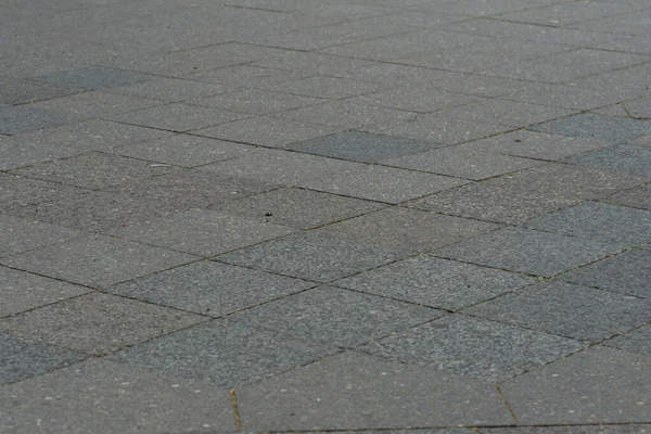 Der Steinerne Boden Des Bürgersteigs — Stockfoto