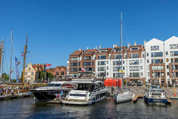 Gdansk Poland Jun 2021 Gdansk Polen Juni 2021 Marina Gdansks — Stockfoto