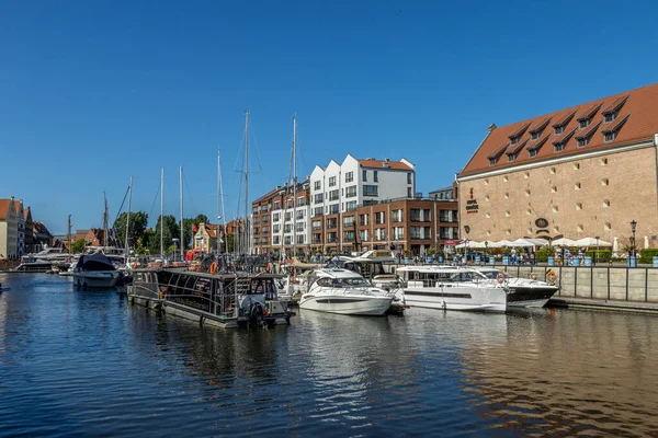 Gdanks Poland Juni 2021 Gdansk Polen Juni 2021 Marina Gdansk — Stockfoto