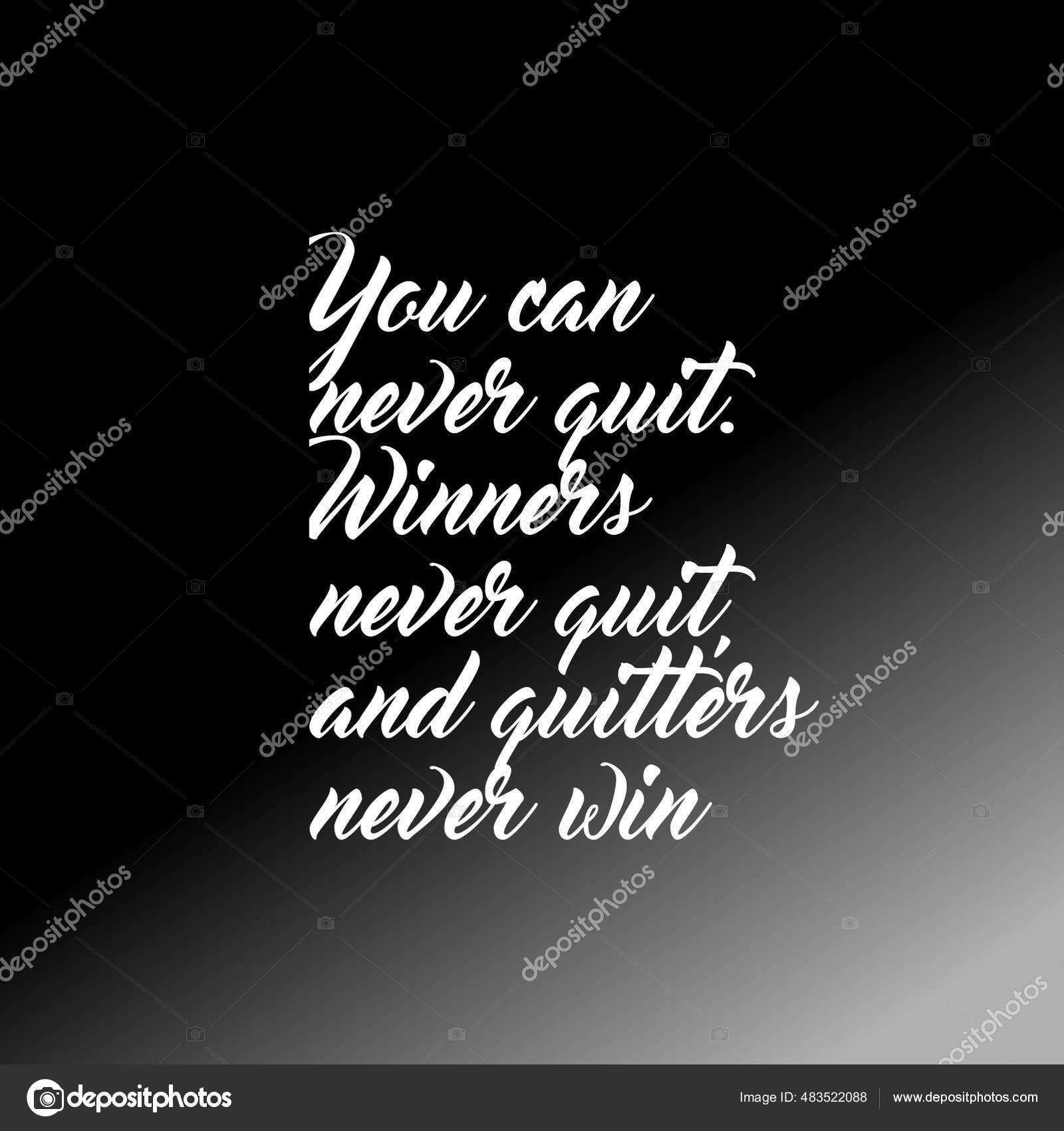 never quit slogan text typography design 17079781 Vector Art at Vecteezy, image size:1600x1700
