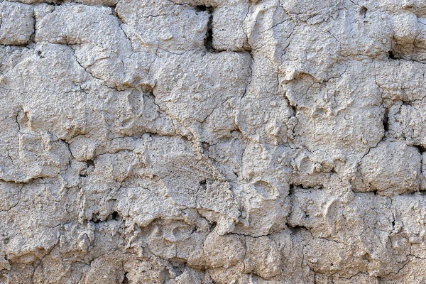 Biała Ściana Dziurami Zadrapaniami — Zdjęcie stockowe