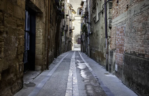 Een Oude Straat Een Historische Stad Spanje — Stockfoto