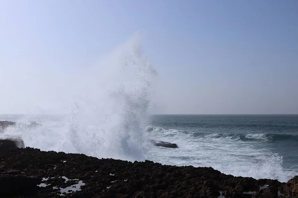 Uma Bela Foto Mar Ondulado — Fotografia de Stock