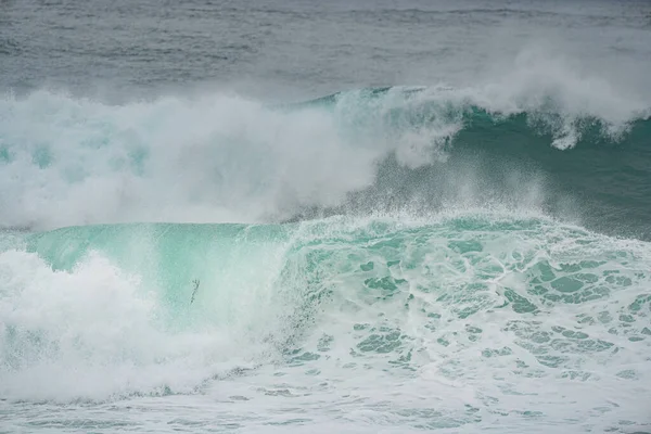 Disparo Olas Fuertes Costa Este Tasmania Australia — Foto de Stock