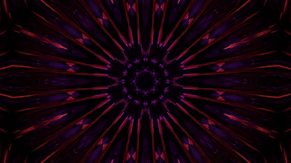 Abstract Kaleidoscopic Illustration Purple Color — Stock Photo, Image