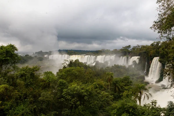 Μια Ωραία Βολή Στο Εθνικό Πάρκο Iguazu Cataratas Αργεντινή — Φωτογραφία Αρχείου