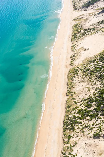 Uma Vista Aérea Deslumbrante Costa Costa Norte Tasmânia Bridport Austrália — Fotografia de Stock