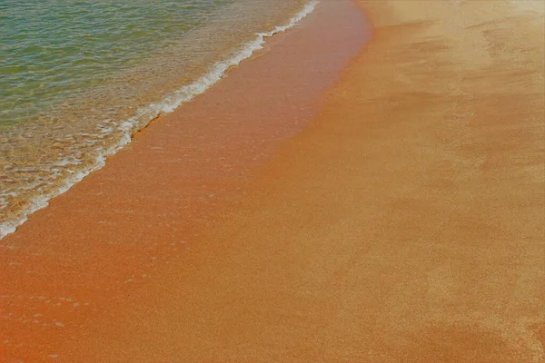 Пейзаж Оточений Морем Під Сонячним Світлом Відмінно Підходить Шпалер Фону — стокове фото