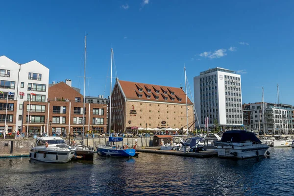 Gdansk Poland Jun 2021 Gdansk Polen Juni 2021 Marina Gdansks — Stockfoto