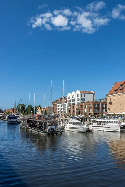 Gdanks Poland Juni 2021 Gdansk Polen Juni 2021 Marina Gdansk — Stockfoto