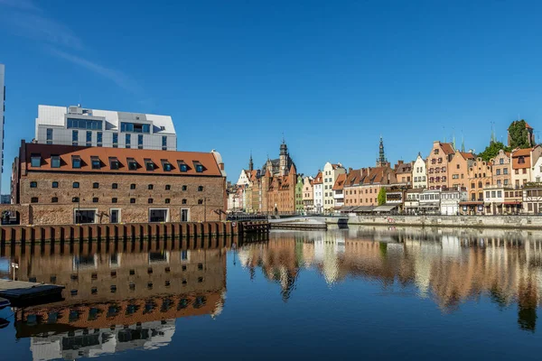 Gdansk Poland Jun 2021 Gdansk Polen Juni 2021 Hamnen Gdansk — Stockfoto