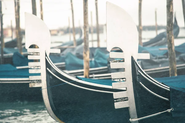 Котедж Човнів Морі Під Сонячним Світлом Венеції Італія — стокове фото