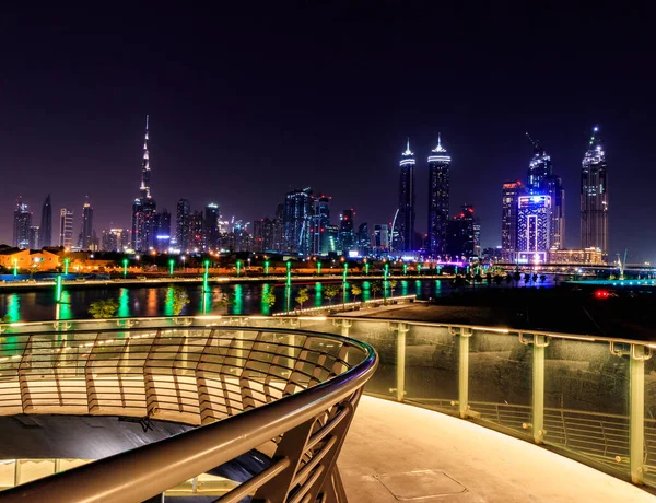 Dubai Єднані Араб Емірати Apr 2018 Вид Дюбаї Skyline Burj — стокове фото