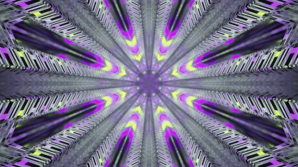 Ein Abstraktes Futuristisches Fraktales Muster Hintergrund — Stockfoto