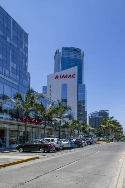 Lima Peru Mar 2021 Business Office Building Financial Center San — 스톡 사진