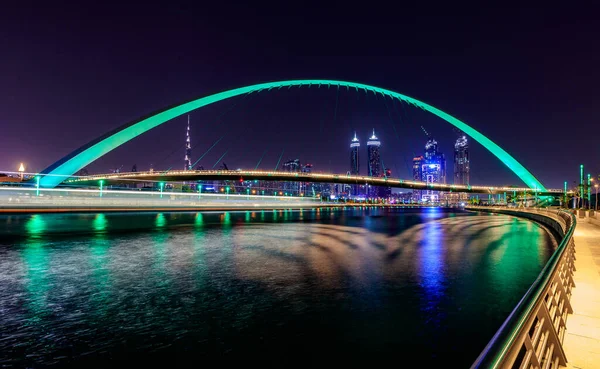 Dub United Arab Emirates 2018 Blick Auf Die Toleranzbrücke Die — Stockfoto