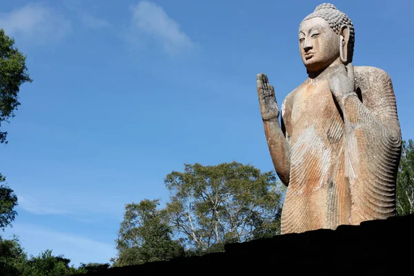 Крупный План Буддийских Религиозных Древних Памятников Шри Ланки — стоковое фото